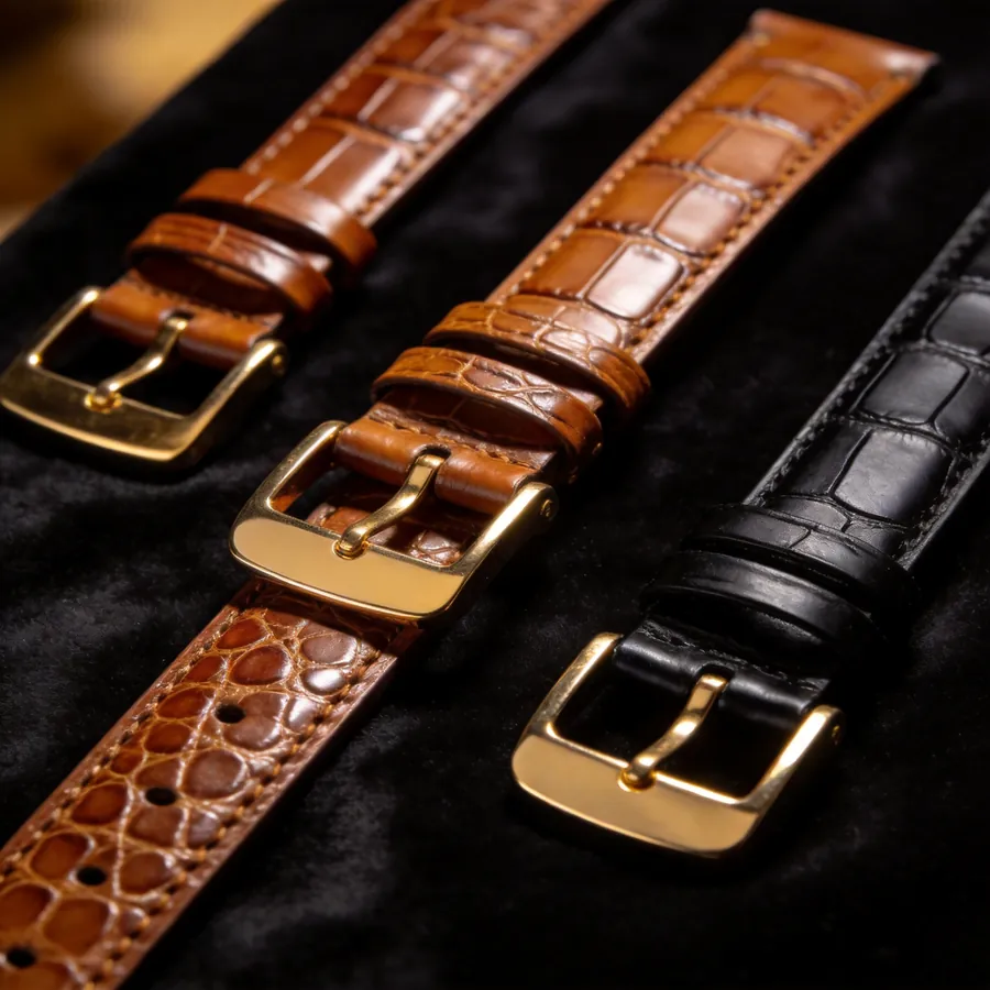 Leather strap